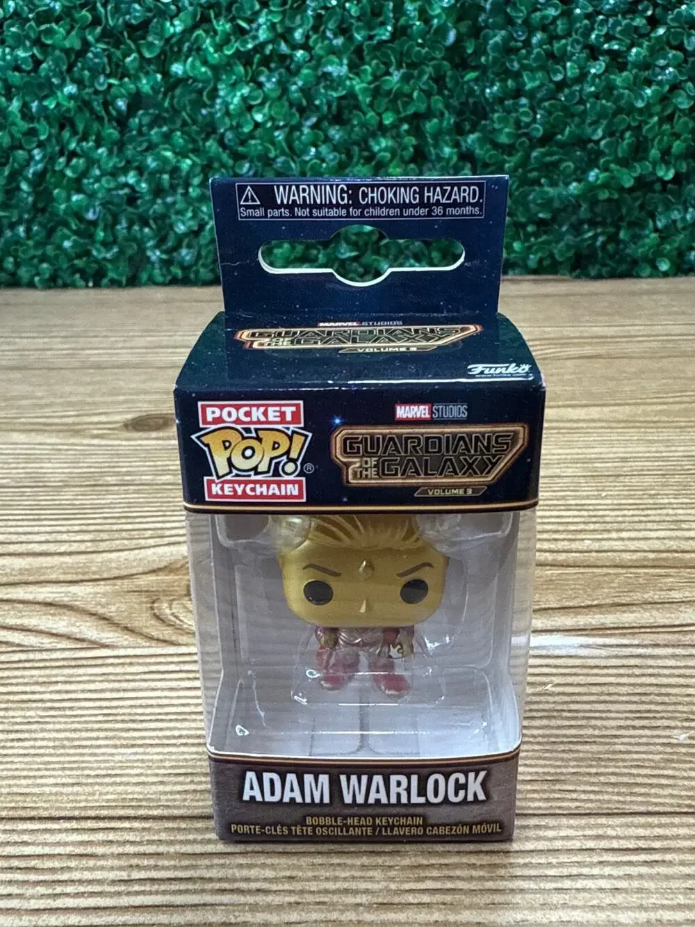 New FUNKO POP! KEYCHAIN: Guardians of the Galaxy - Adam Warlock Gift BTS
